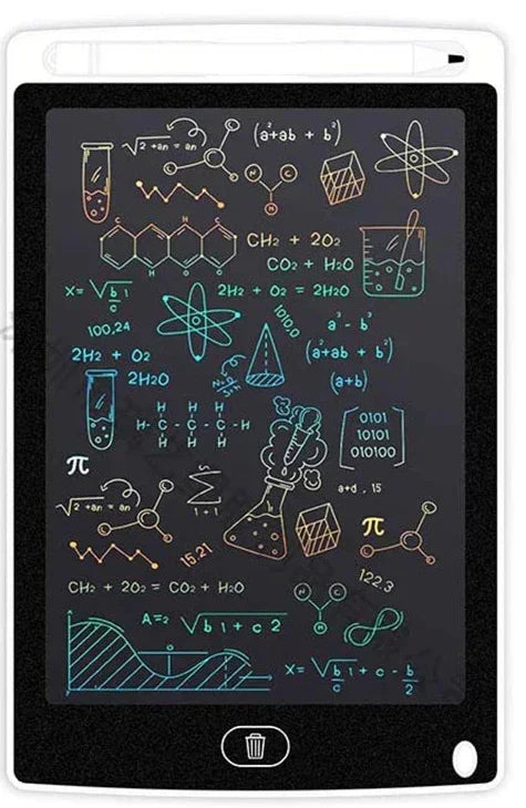 Scriblio – tableta de escritura LCD 8.5 pulgadas reutilizable – niños y en movimiento