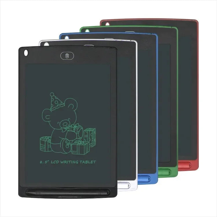 Scriblio – tableta de escritura LCD 8.5 pulgadas reutilizable – niños y en movimiento