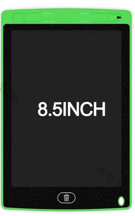 Scriblio – tableta de escritura LCD 8.5 pulgadas reutilizable – niños y en movimiento