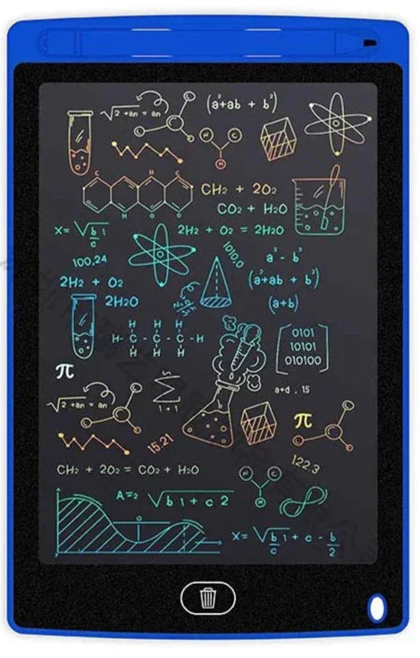 Scriblio – tableta de escritura LCD 8.5 pulgadas reutilizable – niños y en movimiento