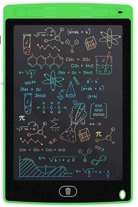 Scriblio – tableta de escritura LCD 8.5 pulgadas reutilizable – niños y en movimiento