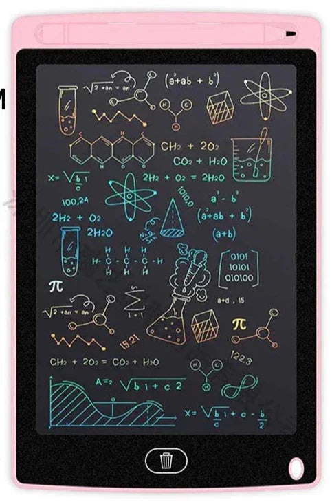 Scriblio – tableta de escritura LCD 8.5 pulgadas reutilizable – niños y en movimiento