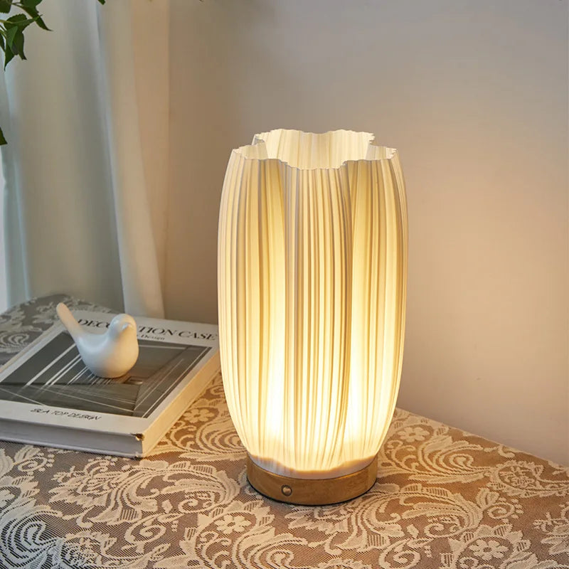 LumiDesk LED Lámpara de escritorio – Lámpara de mesa moderna con atenuador táctil, puerto USB y 3 colores de luz