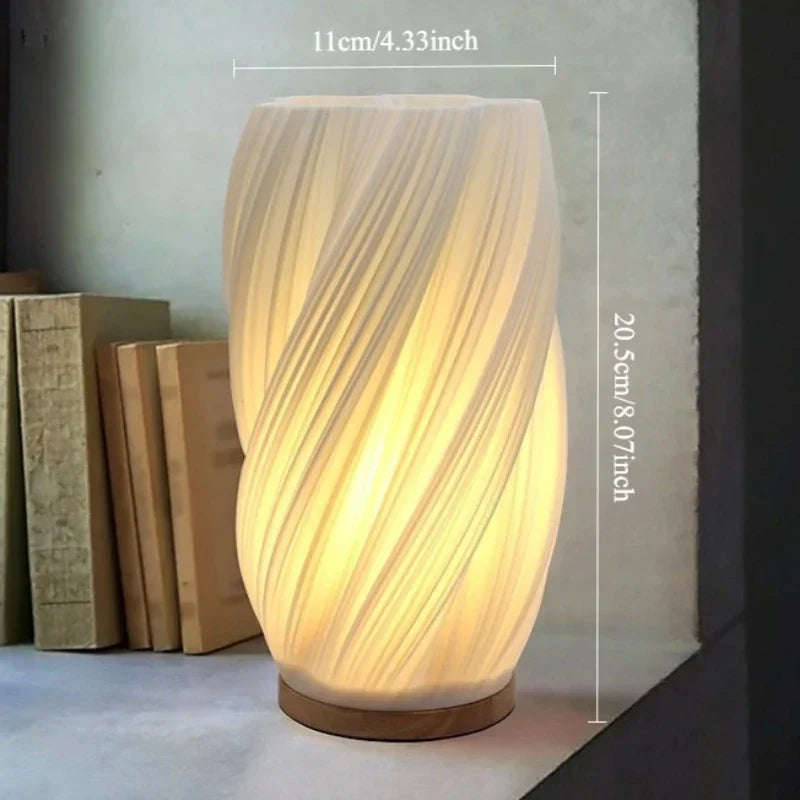 LumiDesk LED Lámpara de escritorio – Lámpara de mesa moderna con atenuador táctil, puerto USB y 3 colores de luz