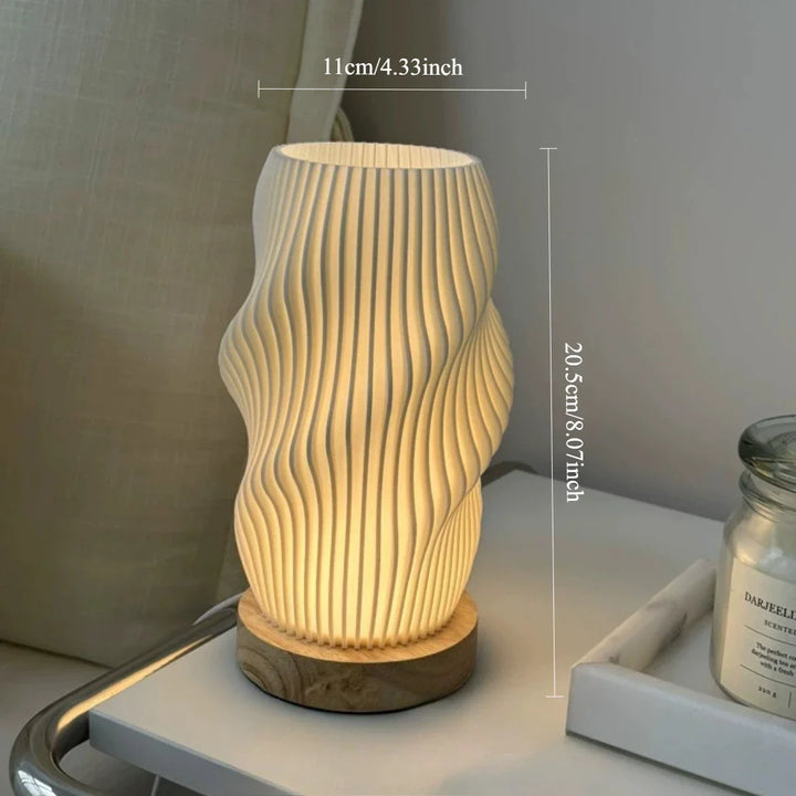LumiDesk LED Lámpara de escritorio – Lámpara de mesa moderna con atenuador táctil, puerto USB y 3 colores de luz