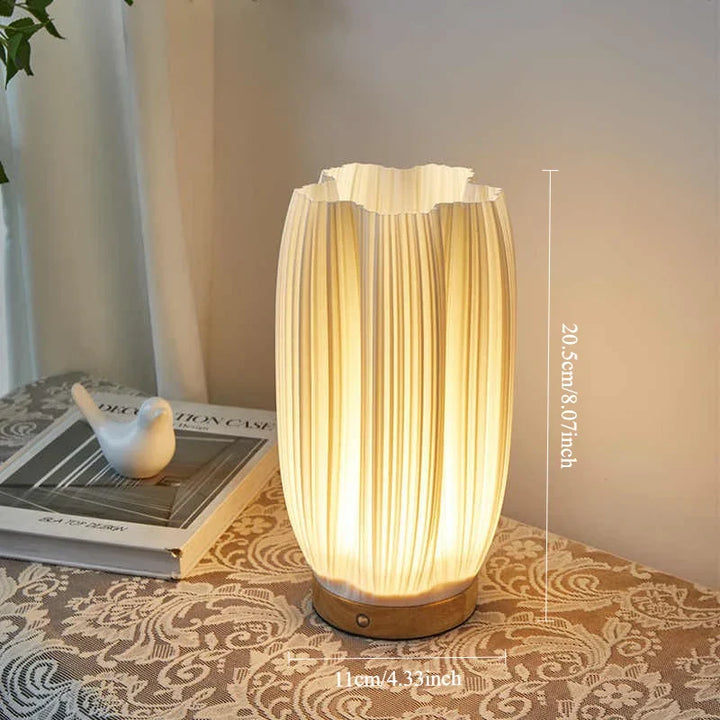 LumiDesk LED Lámpara de escritorio – Lámpara de mesa moderna con atenuador táctil, puerto USB y 3 colores de luz