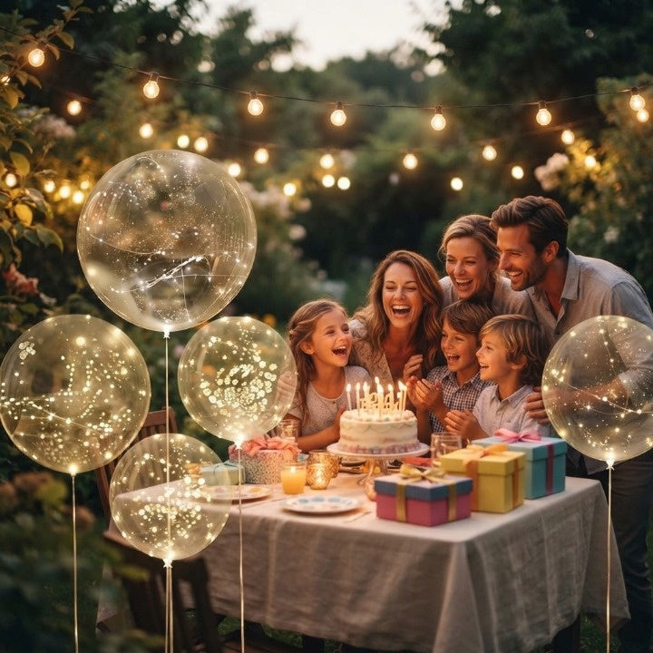 LED-ballonnen met lichtsnoer – Set van 10 voor bruiloften en feesten 4
