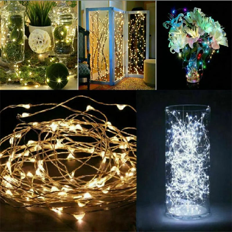LED Koperdraad Sfeerverlichting voor Binnen en Buiten - 1/2/3/5/10M 2