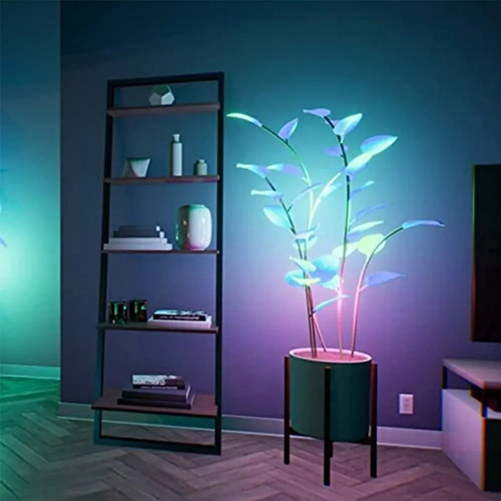 LED Kunstplant 100cm 500 Lichtmodi App-Besturing PVC Sfeerverlichting Woonkamer Slaapkamer Decoratieve Plant Lamp Neplant LED Verlichting Interieur | Sansoti 0
