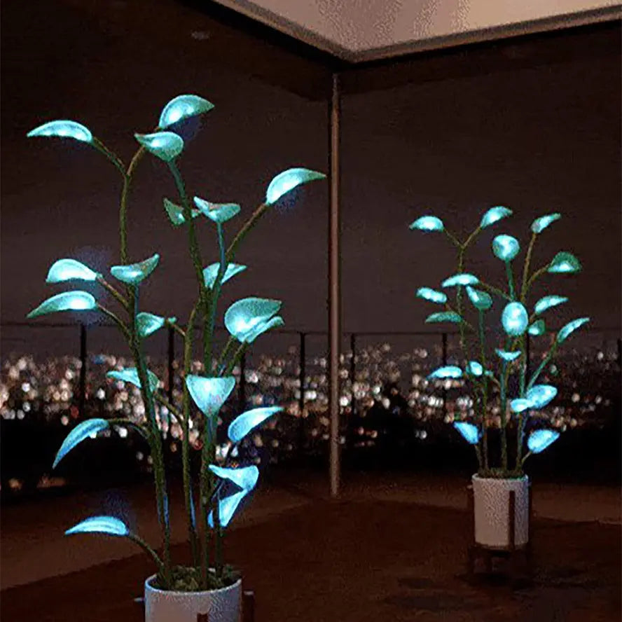 LED Kunstplant 100cm 500 Lichtmodi App-Besturing PVC Sfeerverlichting Woonkamer Slaapkamer Decoratieve Plant Lamp Neplant LED Verlichting Interieur | Sansoti 2