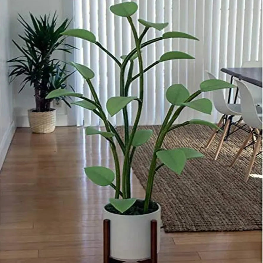 LED Kunstplant 100cm 500 Lichtmodi App-Besturing PVC Sfeerverlichting Woonkamer Slaapkamer Decoratieve Plant Lamp Neplant LED Verlichting Interieur | Sansoti 4