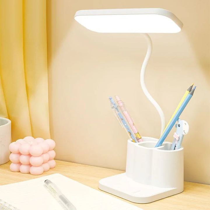 Brighton – LED bureaulamp met USB &amp; dimfunctie – Studeren &amp; werken