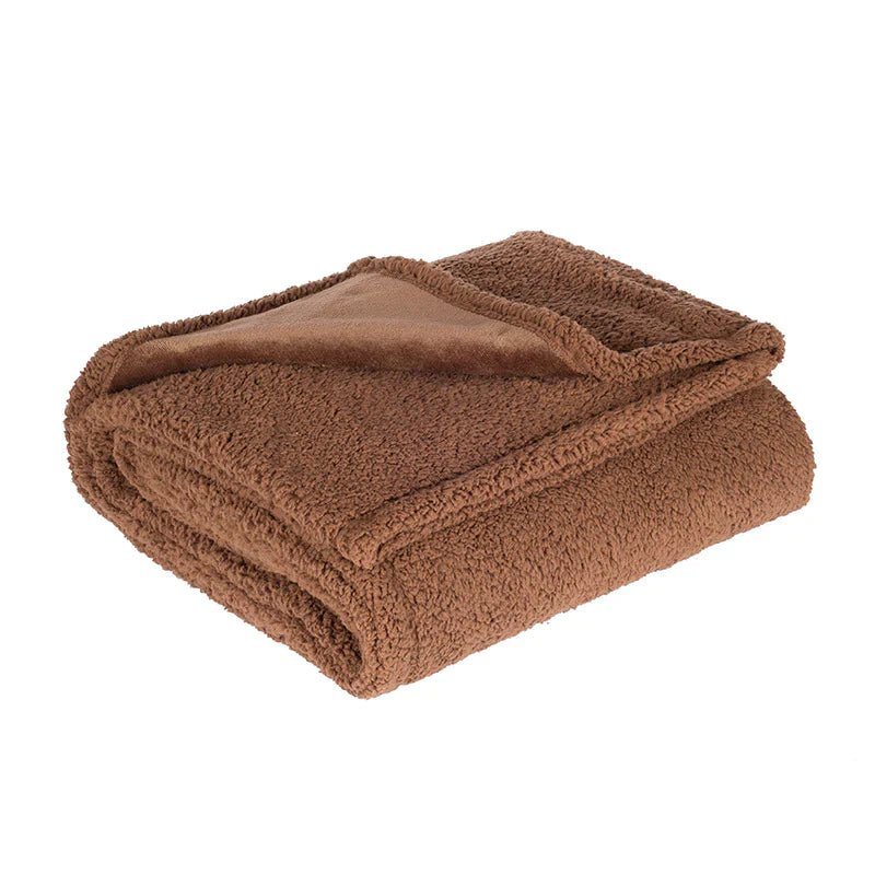 Kuscheldecke Wasserdicht – Weiche Fleece-Decke mit Schutzschicht &amp; Aufbewahrungstasche Bolendo