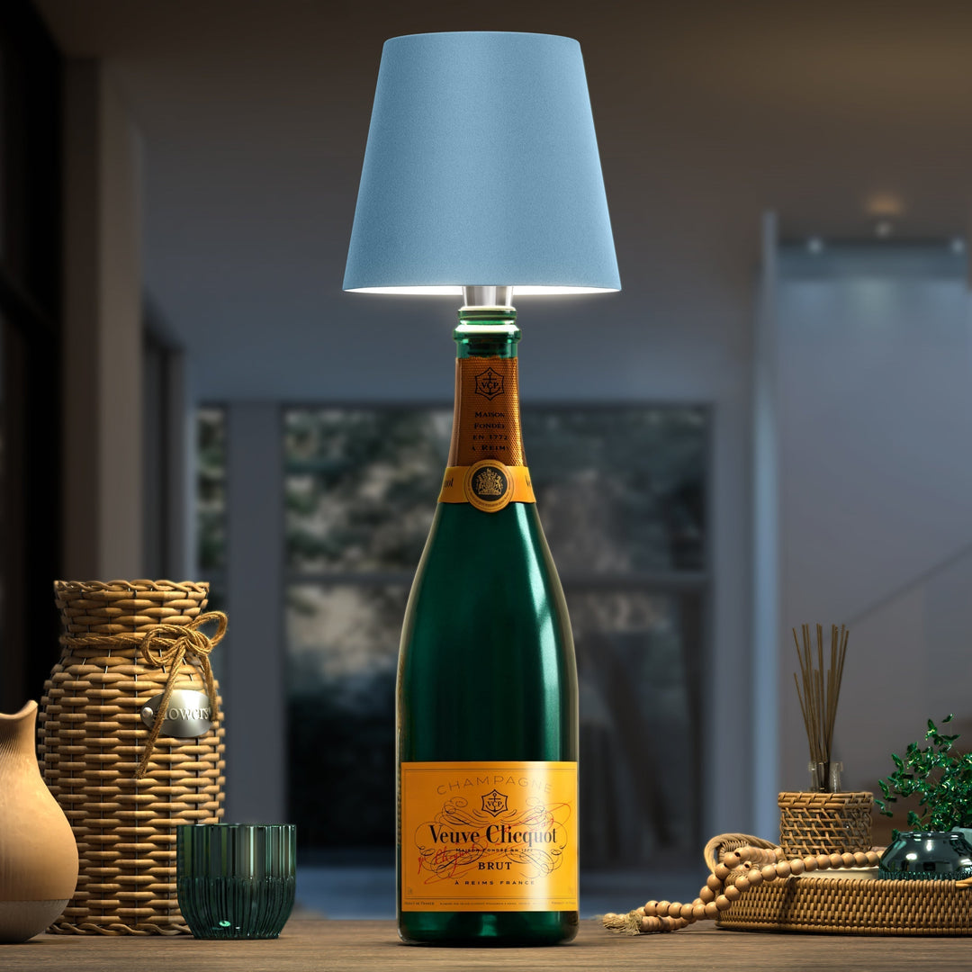 BottleLight Lámpara de Botella – Lámpara LED Creativa para Decoración Sostenible de Botellas y Luz Ambiental