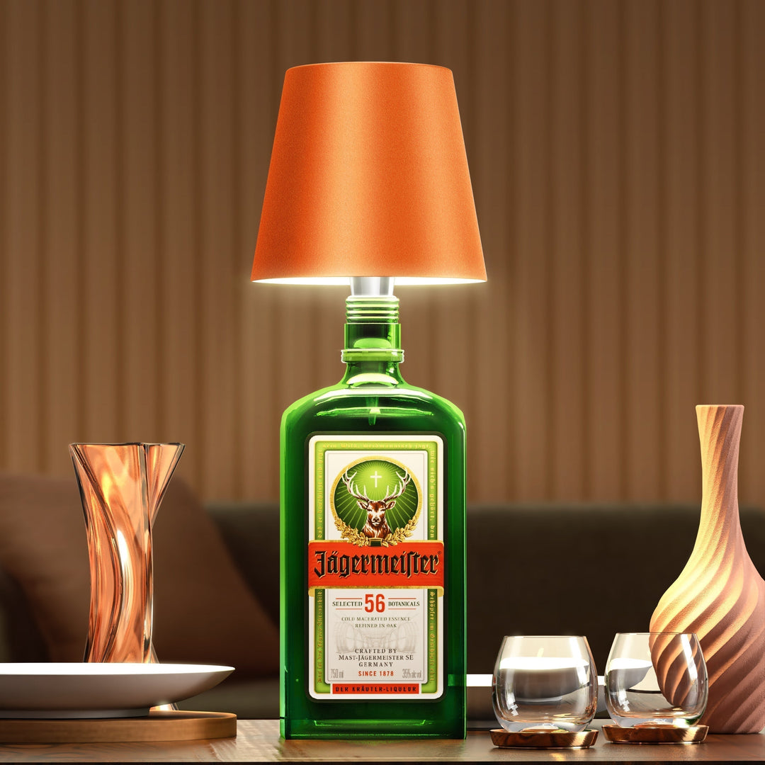 BottleLight Lámpara de Botella – Lámpara LED Creativa para Decoración Sostenible de Botellas y Luz Ambiental
