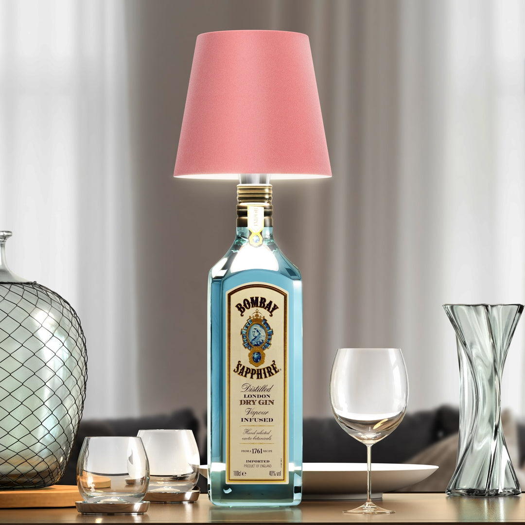 BottleLight Lámpara de Botella – Lámpara LED Creativa para Decoración Sostenible de Botellas y Luz Ambiental