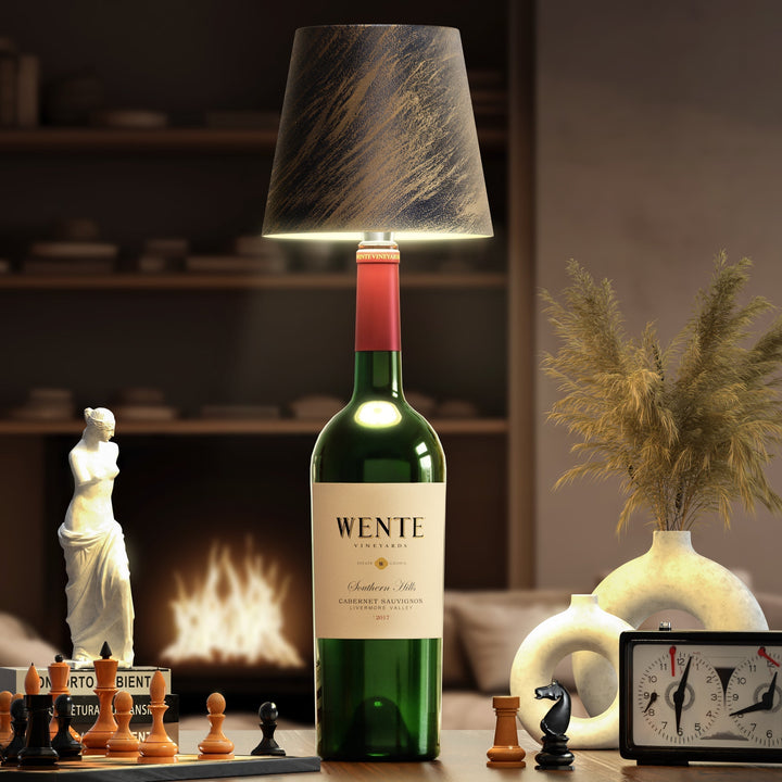BottleLight Lámpara de Botella – Lámpara LED Creativa para Decoración Sostenible de Botellas y Luz Ambiental