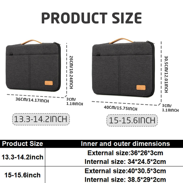 Laptophoes 13-16 Inch - Slanke Beschermende Case voor MacBook en Notebooks 1