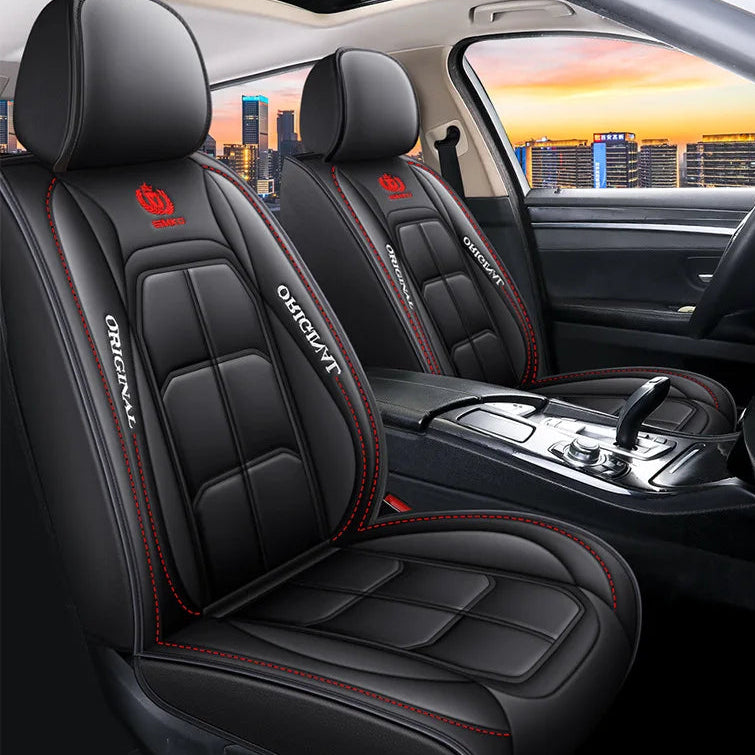 Lederen Autostoelhoes voor Bestuurders en Passagiers - Universele Pasvorm en Comfort 8