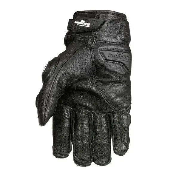 Leren Motorhandschoenen Heren en Dames - Zwart/Wit, 4 Seizoenen, Comfortabele Pasvorm 2