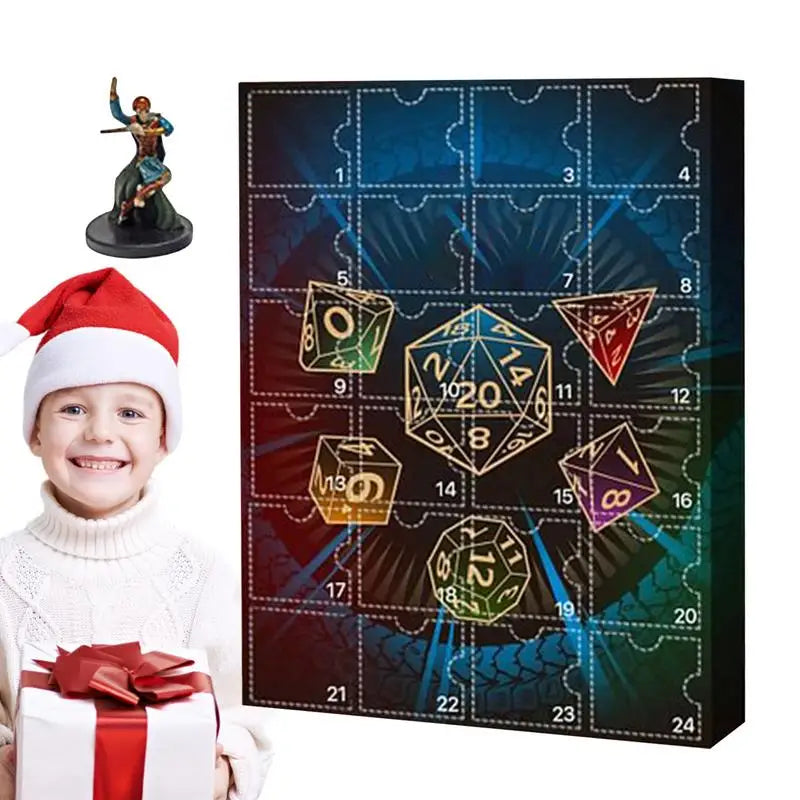 MiniJoy Calendario dell'Avvento – calendario di 24 giorni con miniature sorprese e decorazioni natalizie creative