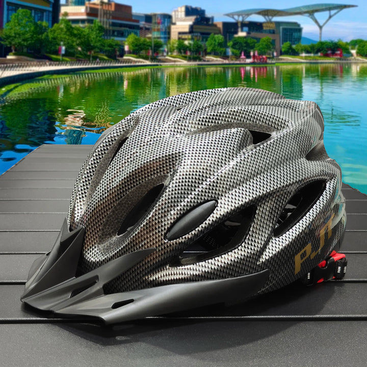 Lichte MTB Fietshelm voor Dames en Heren met Comfortabele Voering en Verstelbare Pasvorm 4