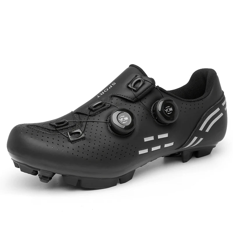 Lichtgewicht Fietsschoenen Heren voor MTB en Wielrennen, Ademend en SPD Compatibel 1