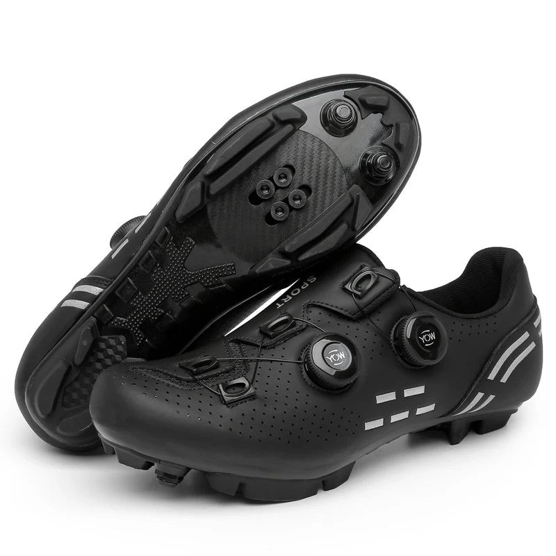 Lichtgewicht Fietsschoenen Heren voor MTB en Wielrennen, Ademend en SPD Compatibel 11