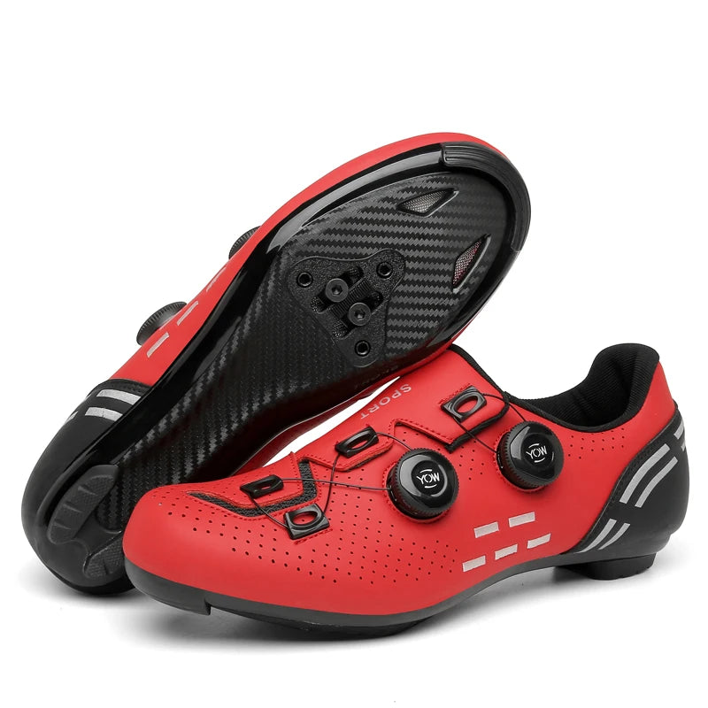 Lichtgewicht Fietsschoenen Heren voor MTB en Wielrennen, Ademend en SPD Compatibel 12
