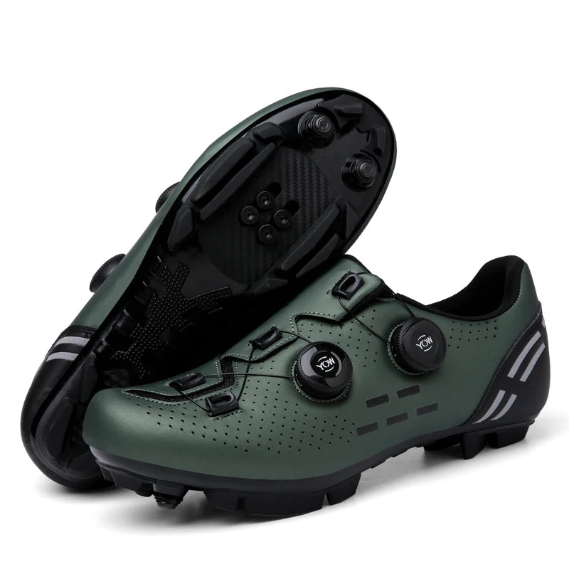 Lichtgewicht Fietsschoenen Heren voor MTB en Wielrennen, Ademend en SPD Compatibel 13