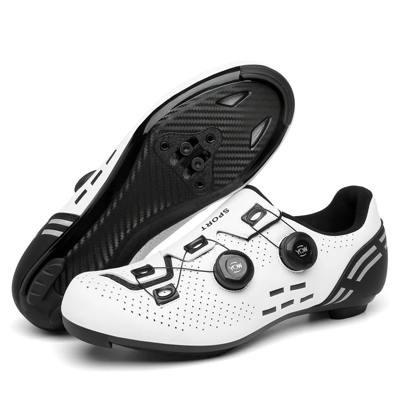 Lichtgewicht Fietsschoenen Heren voor MTB en Wielrennen, Ademend en SPD Compatibel 14