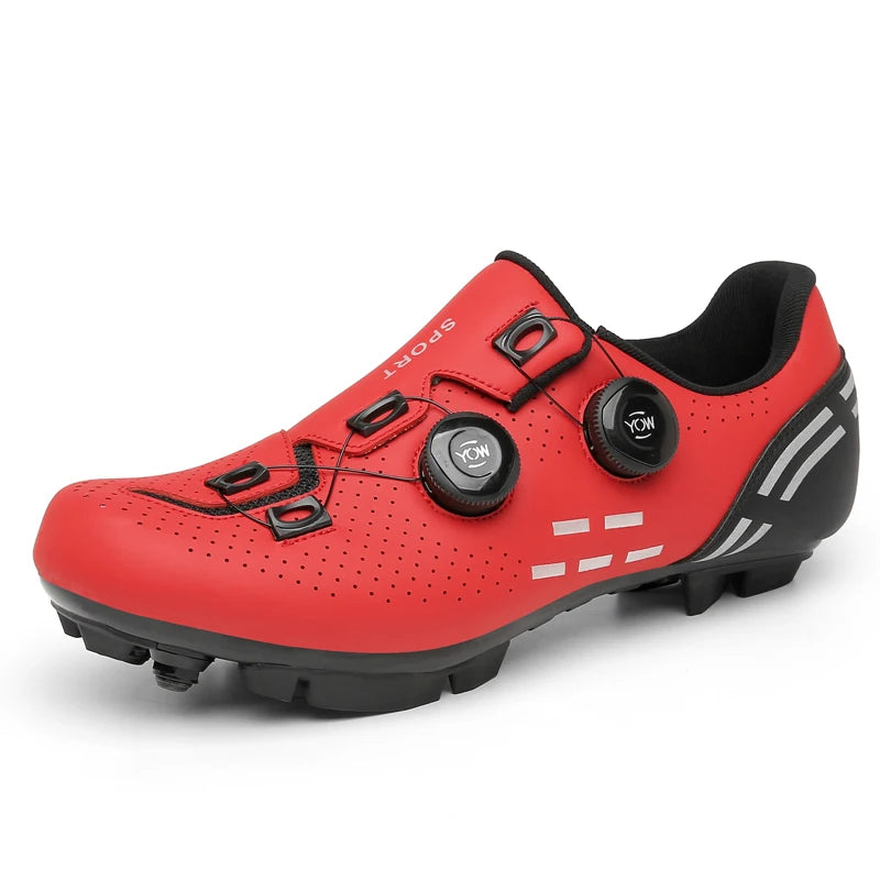 Lichtgewicht Fietsschoenen Heren voor MTB en Wielrennen, Ademend en SPD Compatibel 3