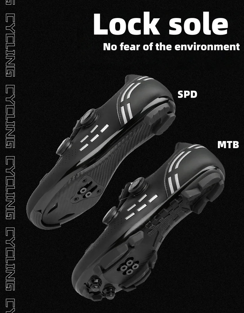 Lichtgewicht Fietsschoenen Heren voor MTB en Wielrennen, Ademend en SPD Compatibel 5