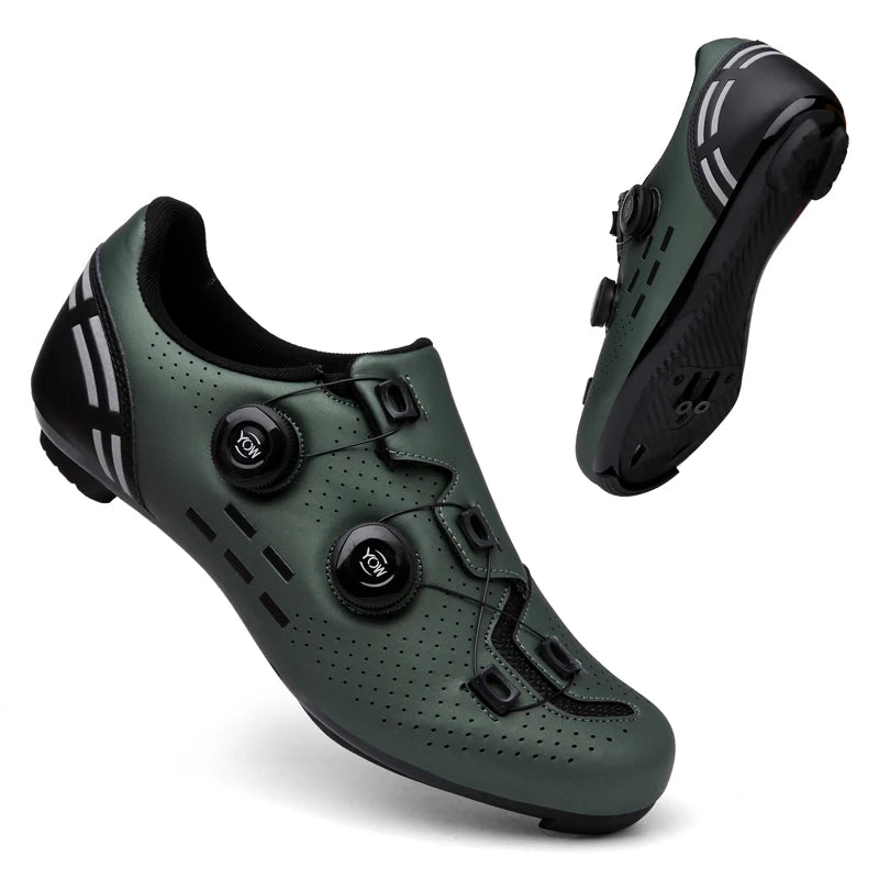 Lichtgewicht Fietsschoenen Heren voor MTB en Wielrennen, Ademend en SPD Compatibel 6