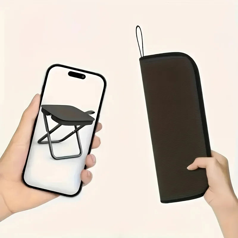 Lichtgewicht Opvouwbare Campingstoel voor Buiten - Multifunctionele Vouwstoel 2