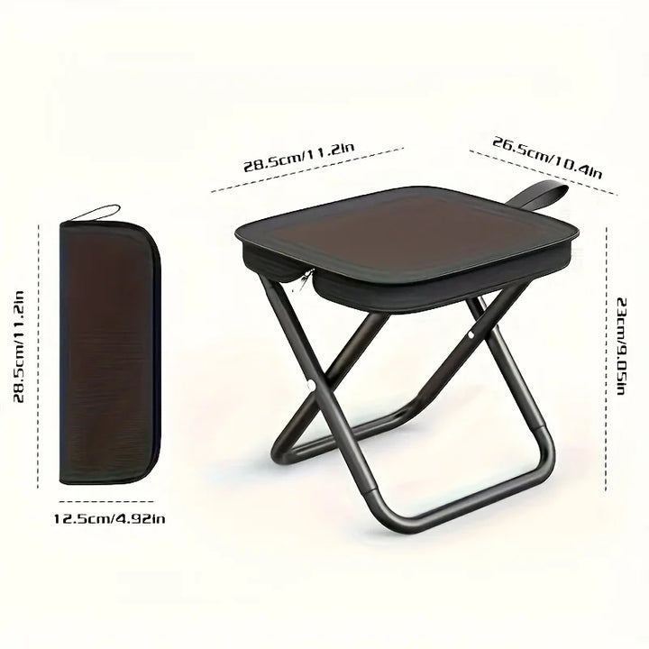 Lichtgewicht Opvouwbare Campingstoel voor Buiten - Multifunctionele Vouwstoel 7