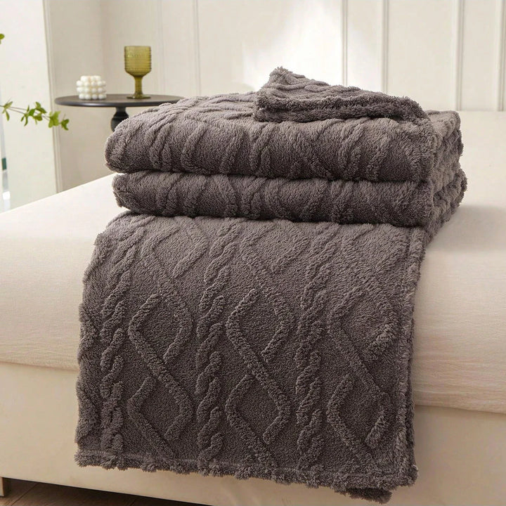 Coral Deken Lichtgewicht &amp; Zacht | Plaid Voor Bank En Bed