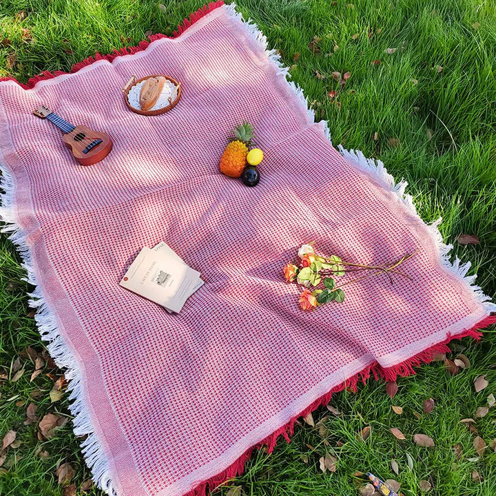 Linnen Picknickkleed voor Buitengebruik – Multifunctioneel Tafelkleed 150x200 cm 10