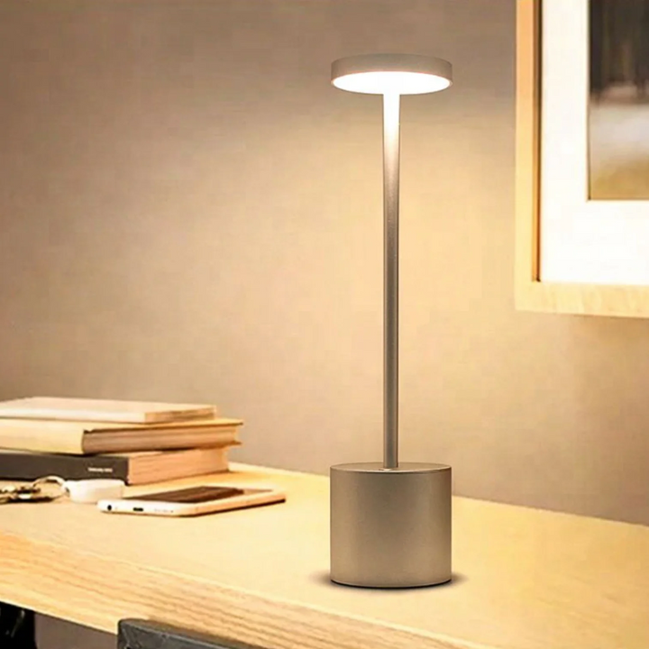 Loftora lámpara de mesa LED – inalámbrica, recargable y regulable con 3 niveles