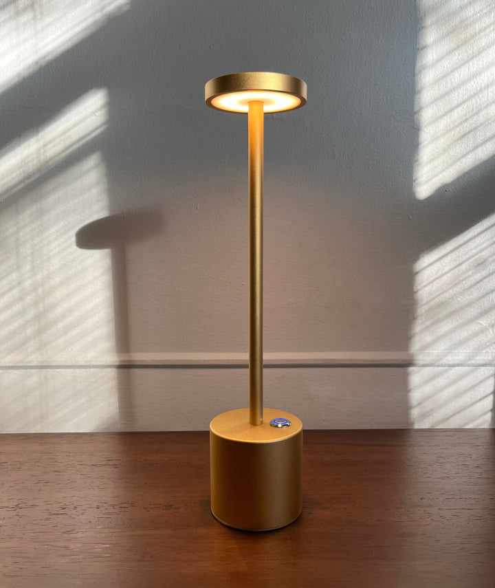 Loftora lámpara de mesa LED – inalámbrica, recargable y regulable con 3 niveles