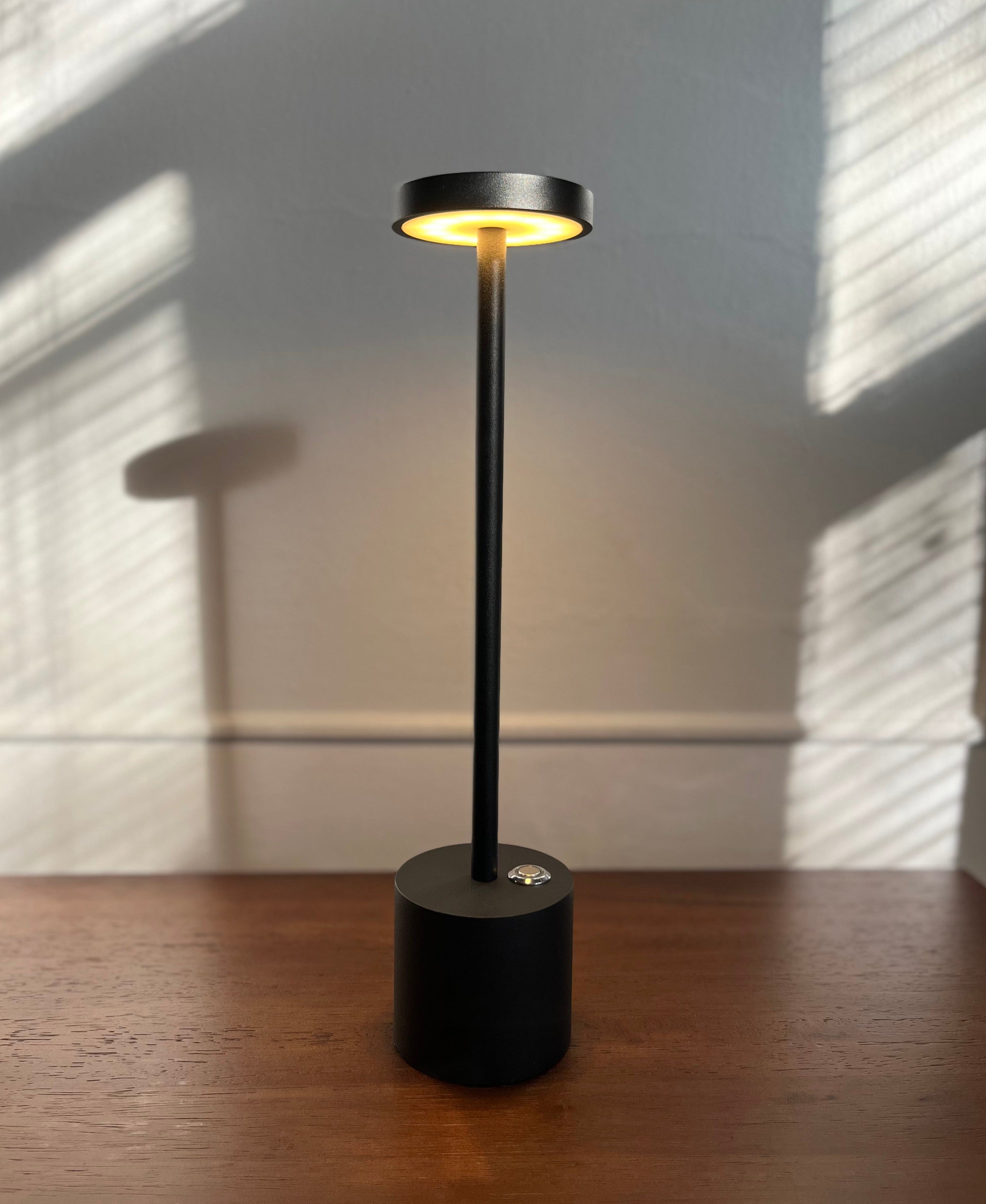 Loftora LED Tafellamp – Draadloos, Oplaadbaar & 3-Standen Dimbaar