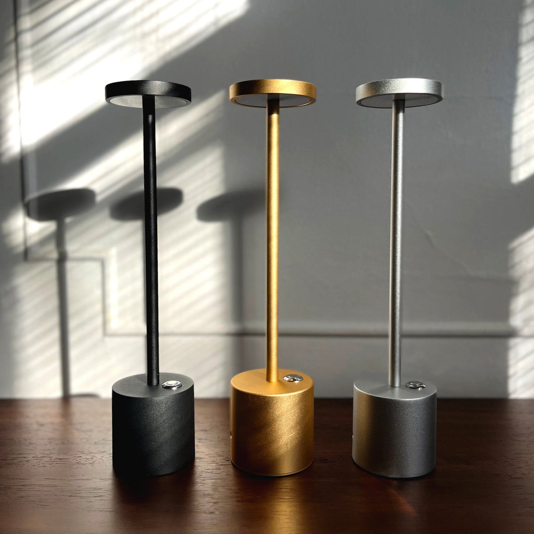 Loftora lámpara de mesa LED – inalámbrica, recargable y regulable con 3 niveles