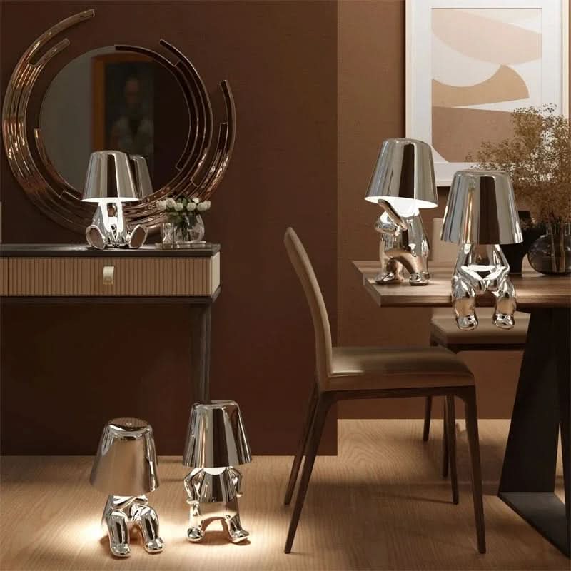 Lucerne LED-tafellamp met modern design en dimbaar licht. 5
