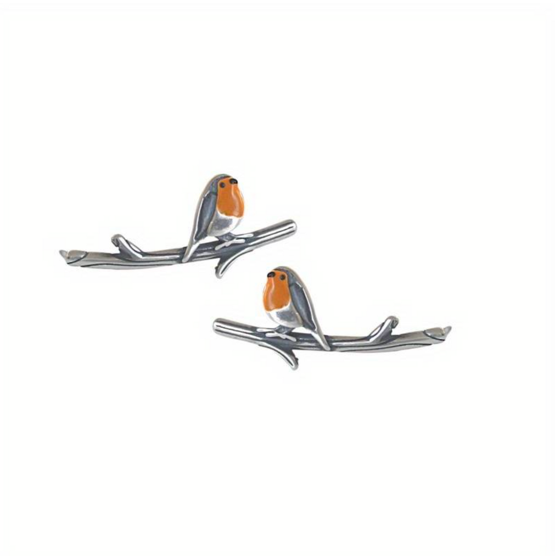 LuckFeather | Handgemaakte glas-in-lood oorbellen voor de lente 3