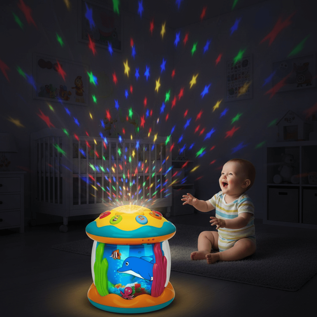 LumiBeats - Magische babytrommel met licht en geluid 0