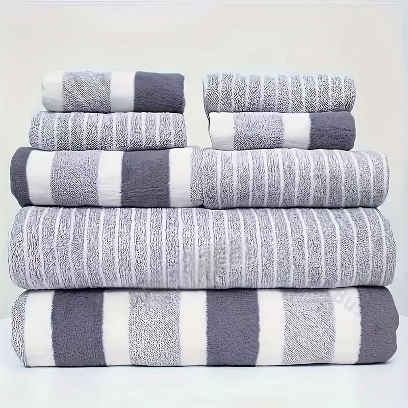 Luxe badhanddoekenset in koraalkleur - Ultrazacht en absorberend voor ultiem comfort. 10