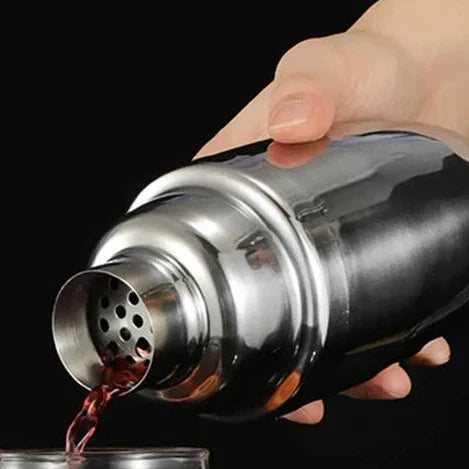 BarCraft Cocktailset – 10-delige RVS Shakerset voor Thuis