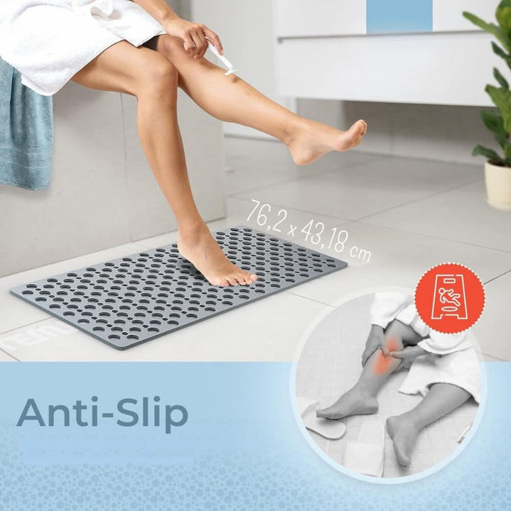 Luxuriöse Badematte | Rutschfestes Design mit Hygienischem Material | Sicherer Halt für Ihr Badezimmer 2