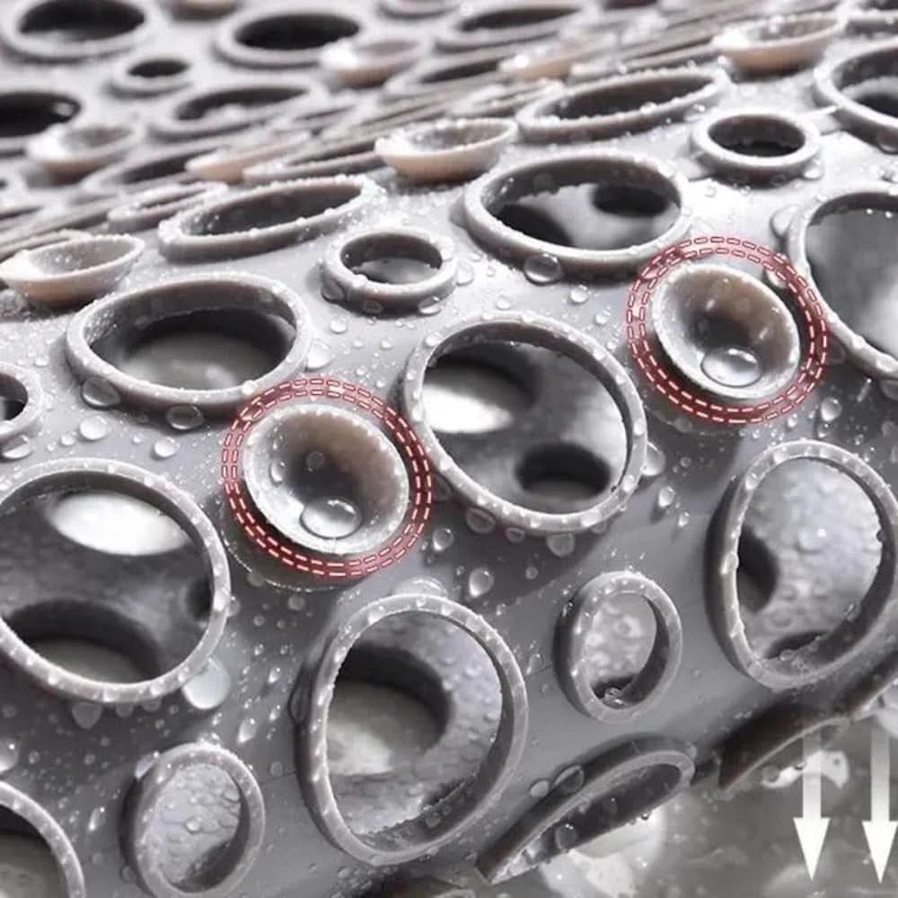 Luxuriöse Badematte | Rutschfestes Design mit Hygienischem Material | Sicherer Halt für Ihr Badezimmer 6