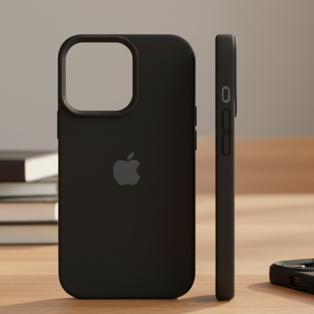 MAGNESOFT LUXE – Magnetisch siliconen hoesje met zacht aanvoelend oppervlak voor iPhone 0